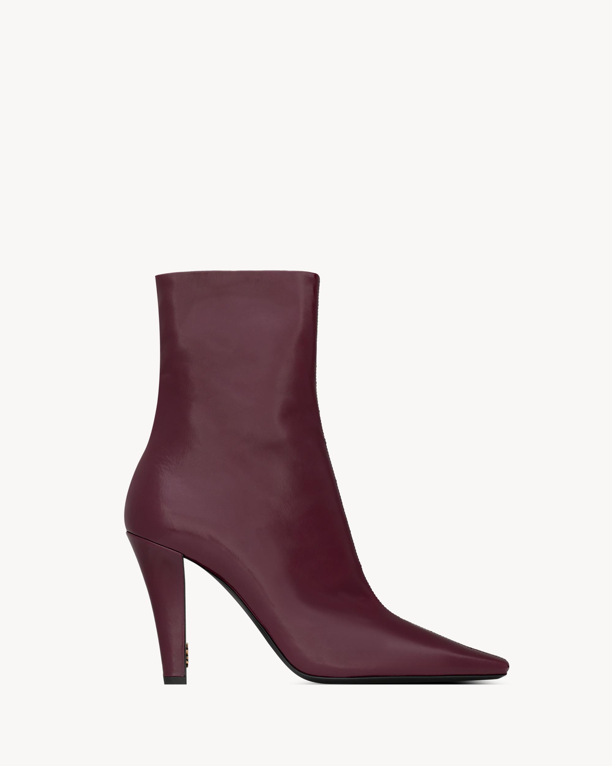JILL booties in smooth leather Product Image