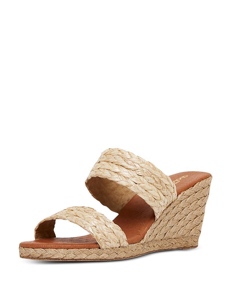 Andre Assous Womens Nolita Slip On Espadrille Wedge Sandals Product Image