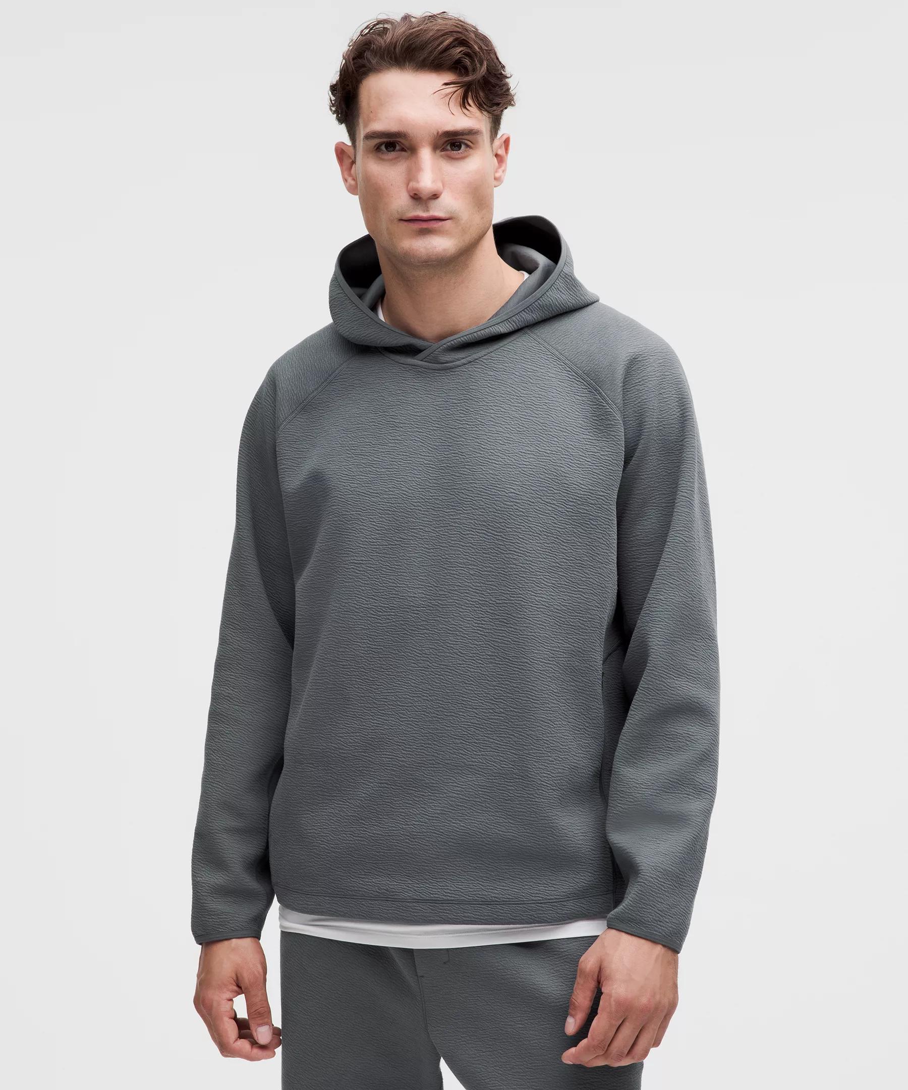 Textured Spacer Pullover Hoodie Product Image