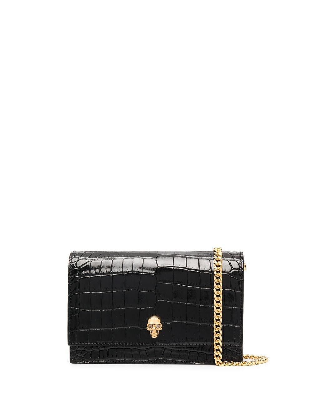 ALEXANDER MCQUEEN Mini Skull Bag In Black Product Image