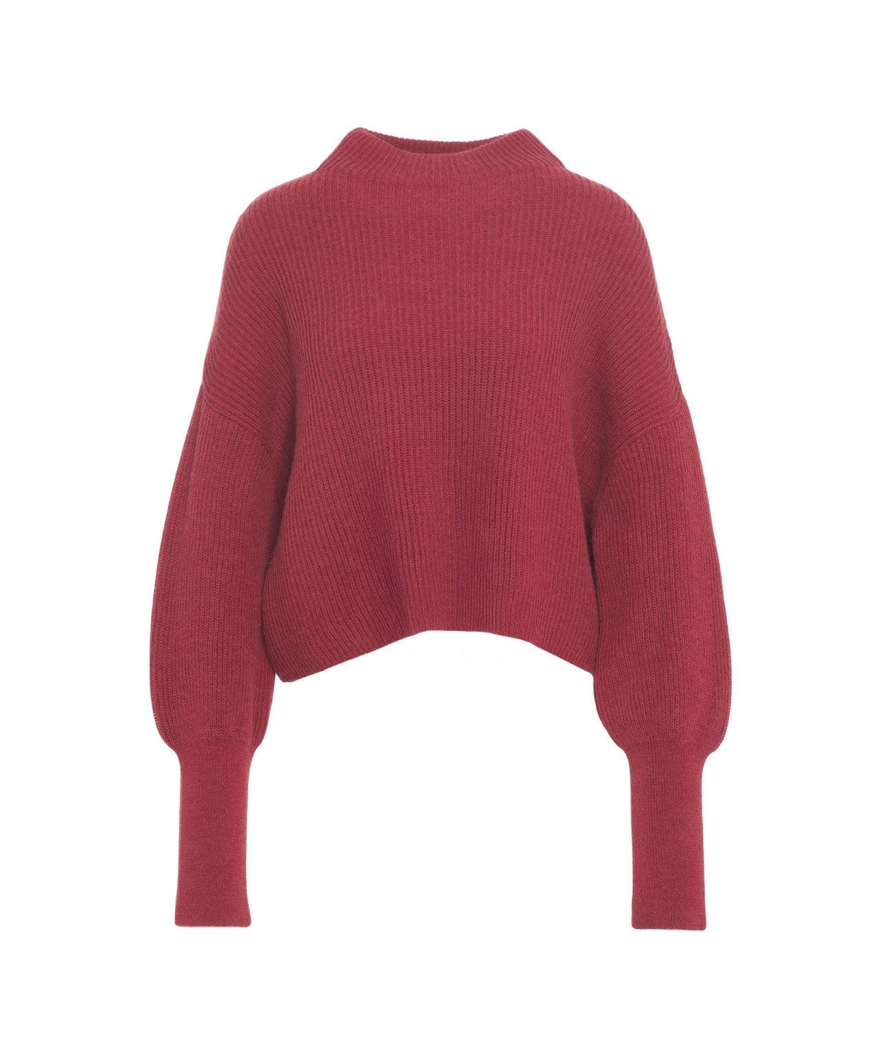 Wool Blend knit sweater Product Image