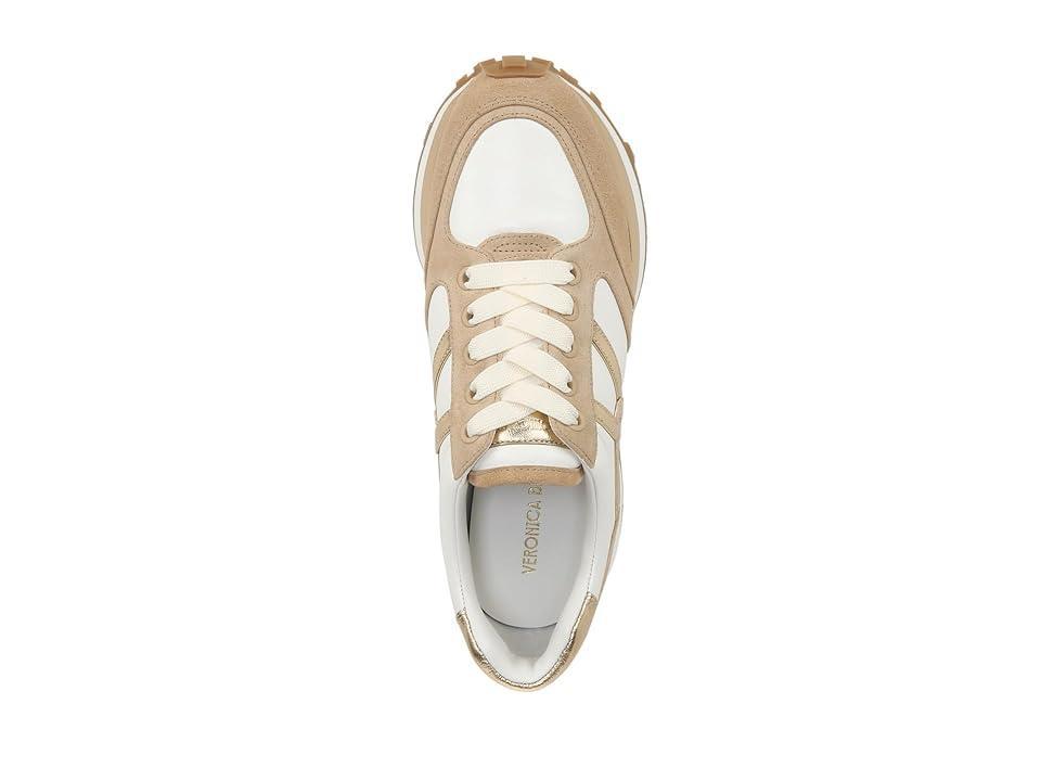 Valentina Mixed Leather Retro Sneakers Product Image