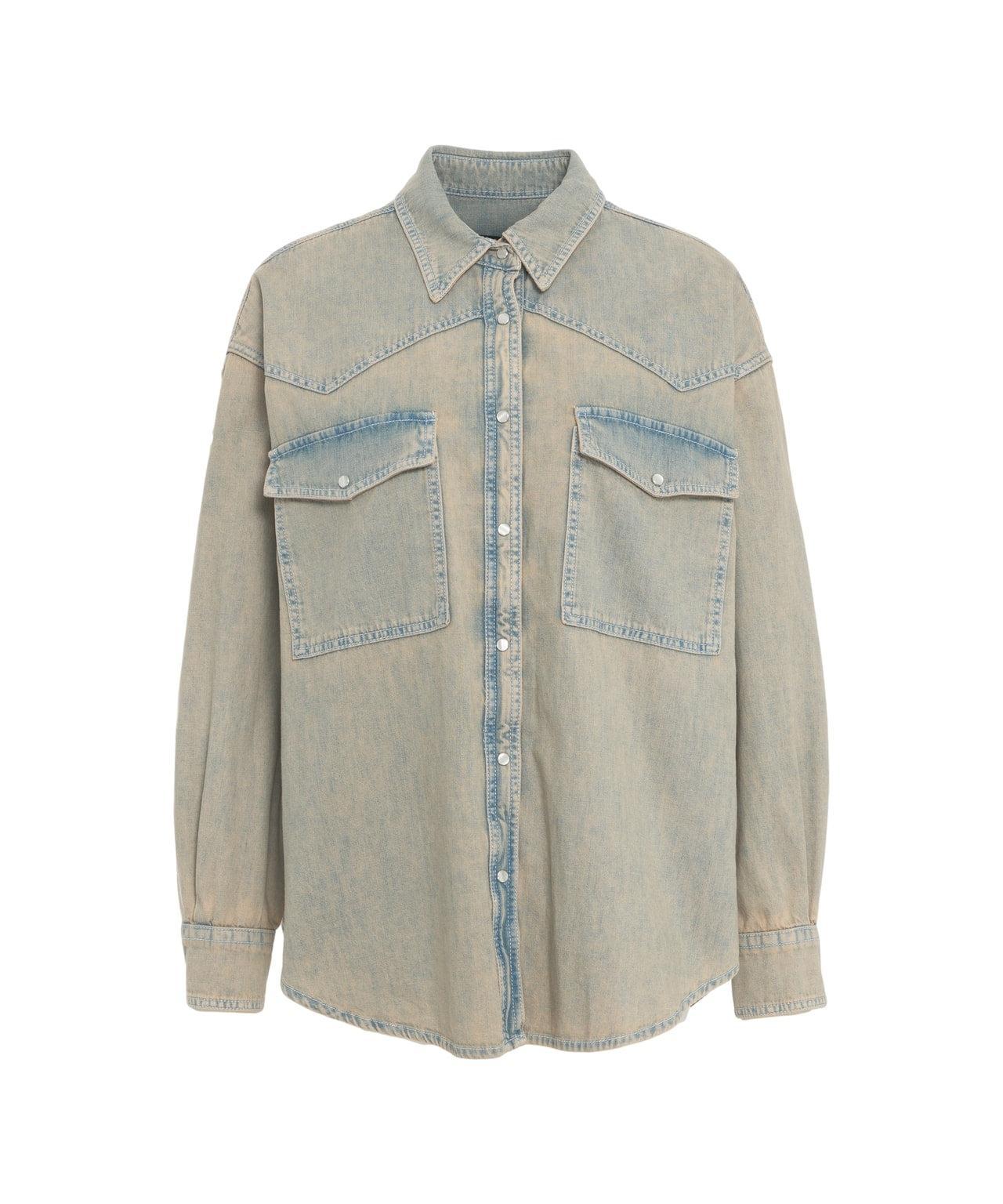 Western denim shirt Product Image