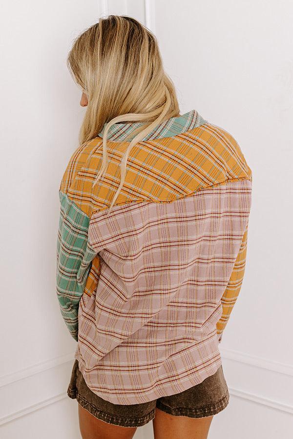 Mountain Overlook Colorblock Flannel Product Image
