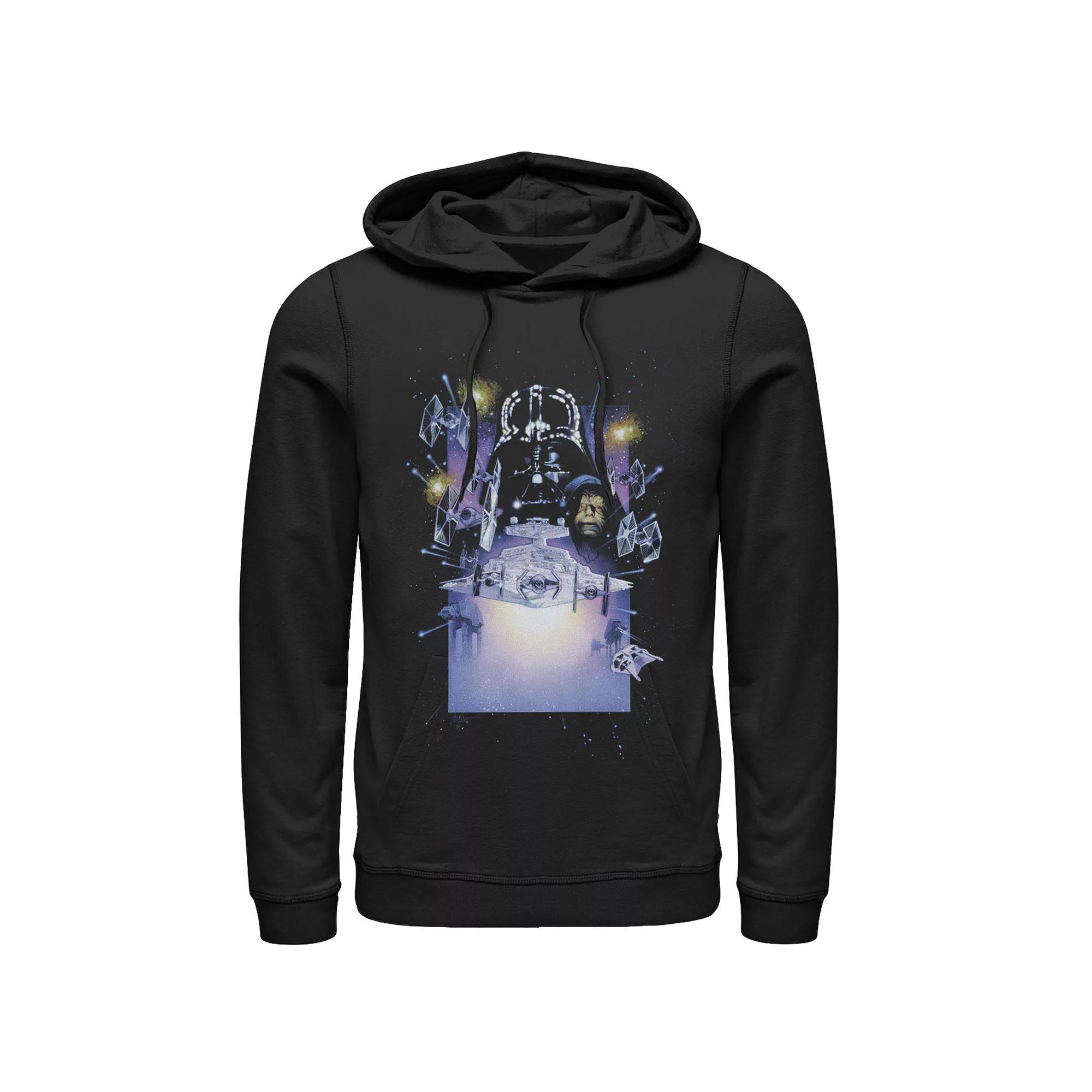 Men's Star Wars Darth Vader Galaxy Graphic Pullover Hoodie,  Product Image
