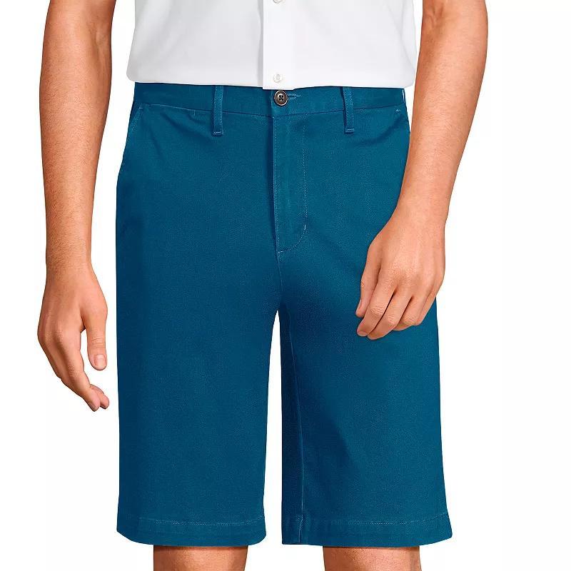 Mens Lands End Traditional-Fit Comfort-First Knockabout 11-inch Chino Shorts Green Product Image