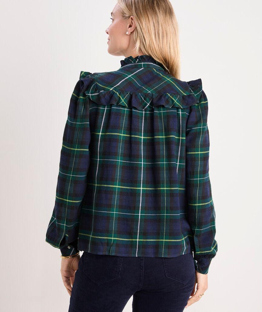 Wool-Blend Ruffle Top Product Image