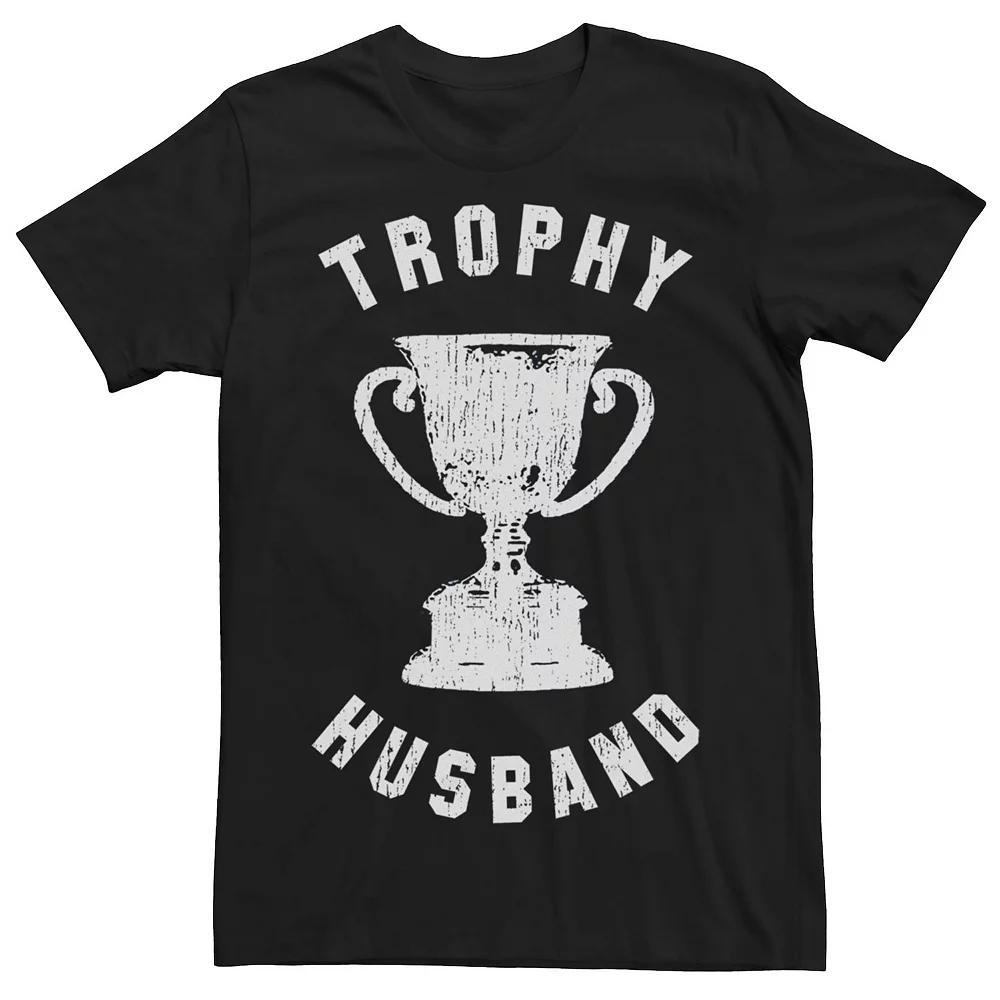 Men's Trophy Husband Picture Tee, Size: Large, Black Product Image