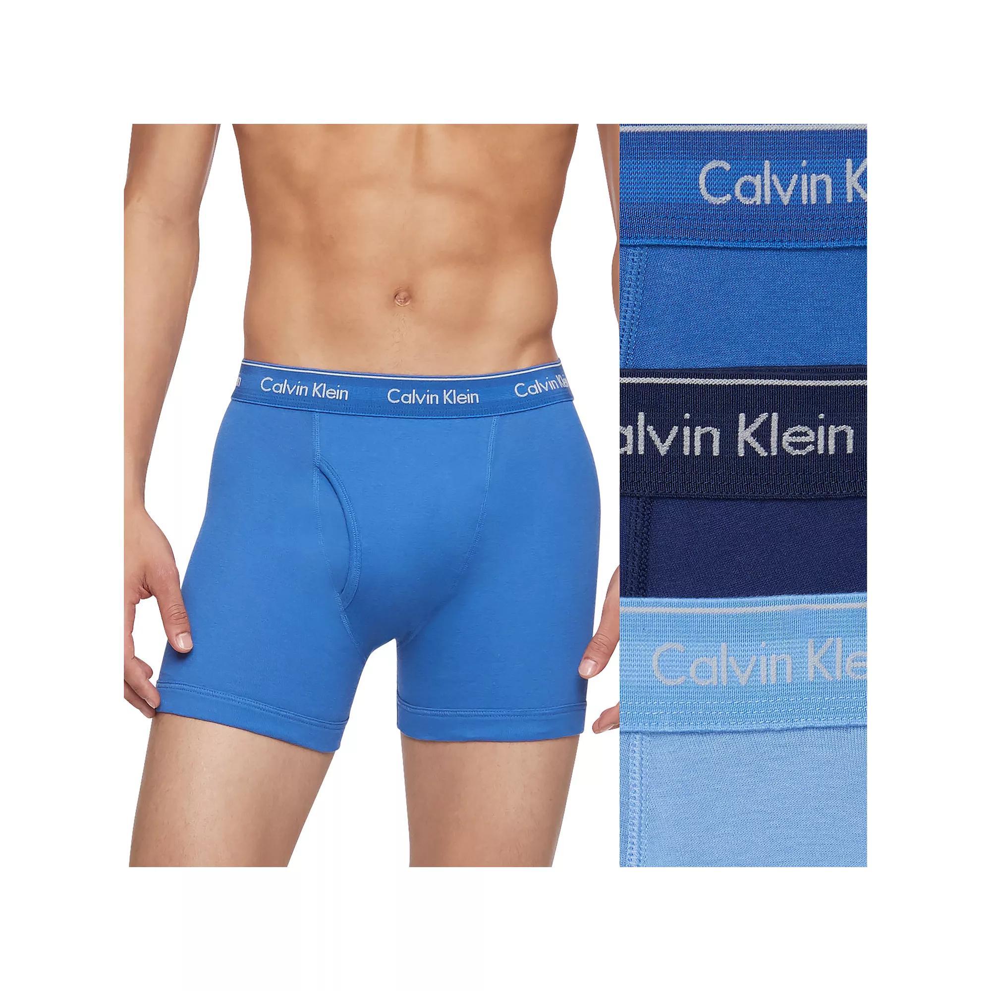 Men's Calvin Klein 3-Pack Cotton Classics Boxer Briefs Set,  Product Image