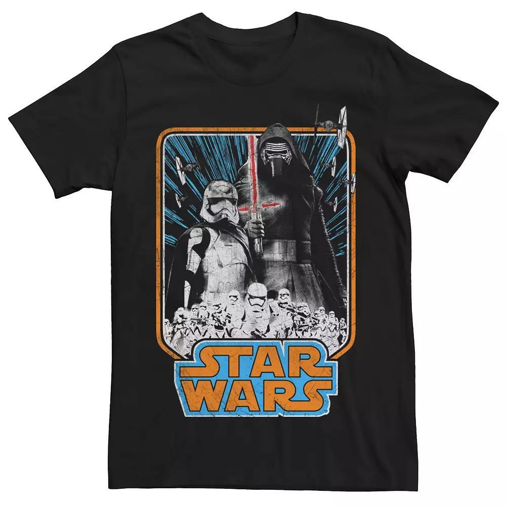 Men's Star Wars The Force Awakens Kylo And Starships Tee,  Product Image