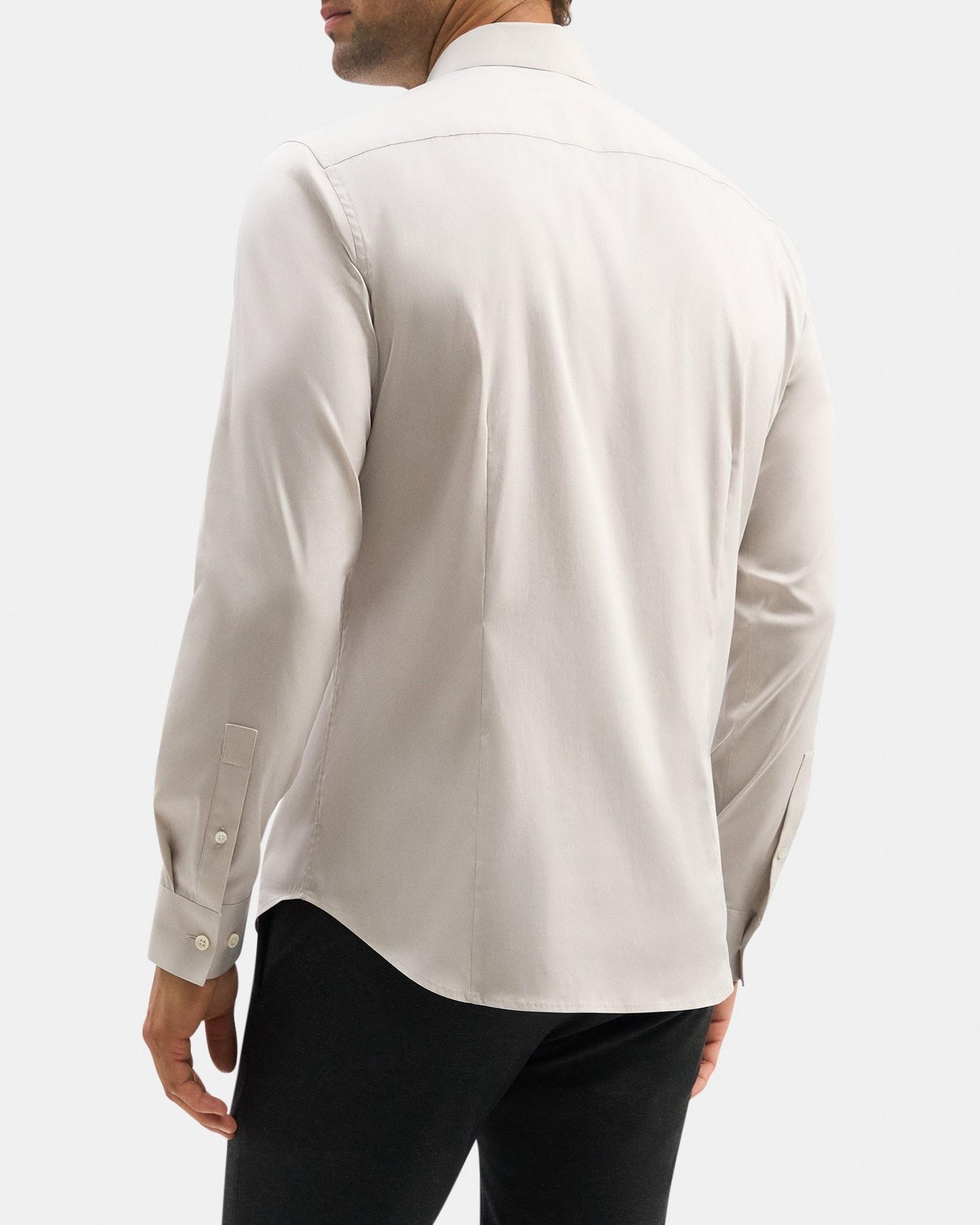 Tailored Shirt In Stretch Cotton Product Image