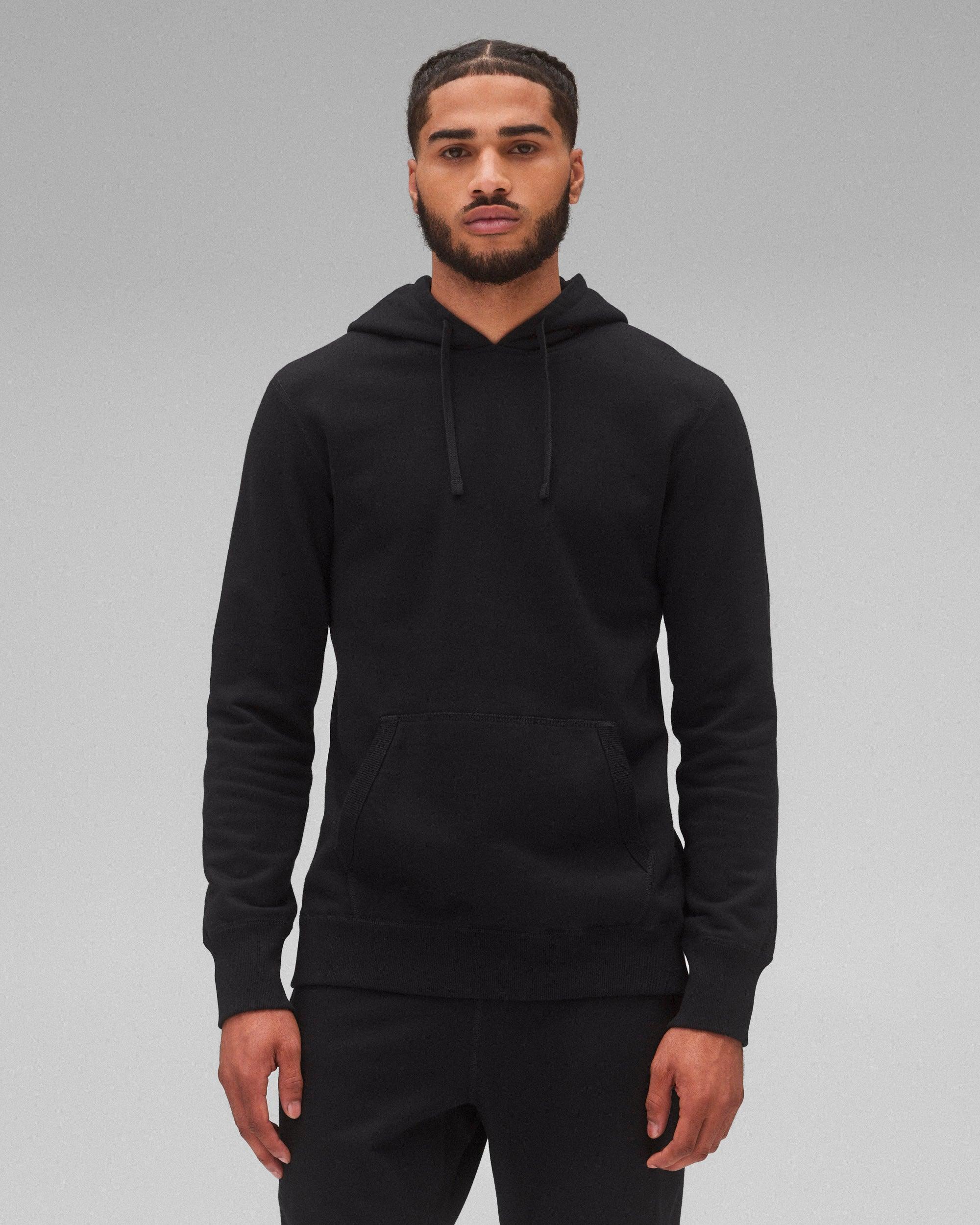 Midweight Terry Slim Hoodie Male Product Image