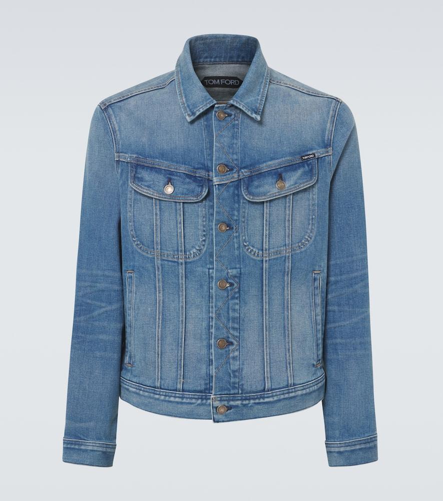 TOM FORD Broken Jacket In Blue Product Image