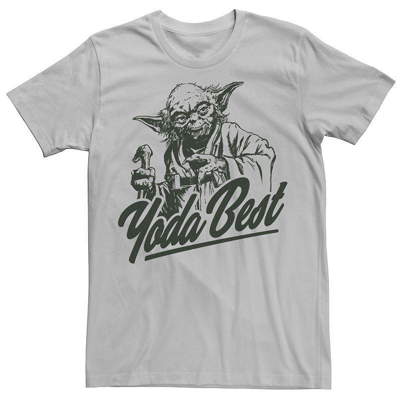 Men's Star Wars "Yoda Best" Portrait Graphic Tee,  Product Image