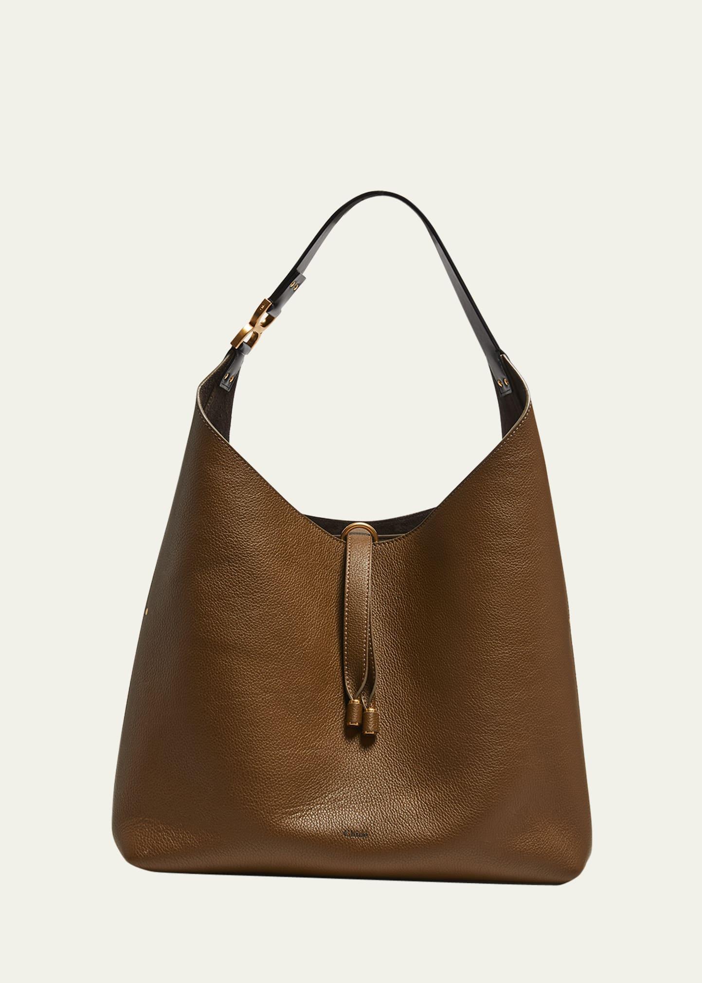 Womens Marcie Leather Hobo Bag Product Image