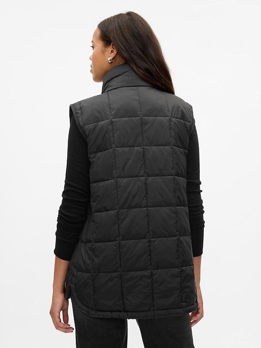 Recycled Lightweight Quilted Puff Vest Product Image