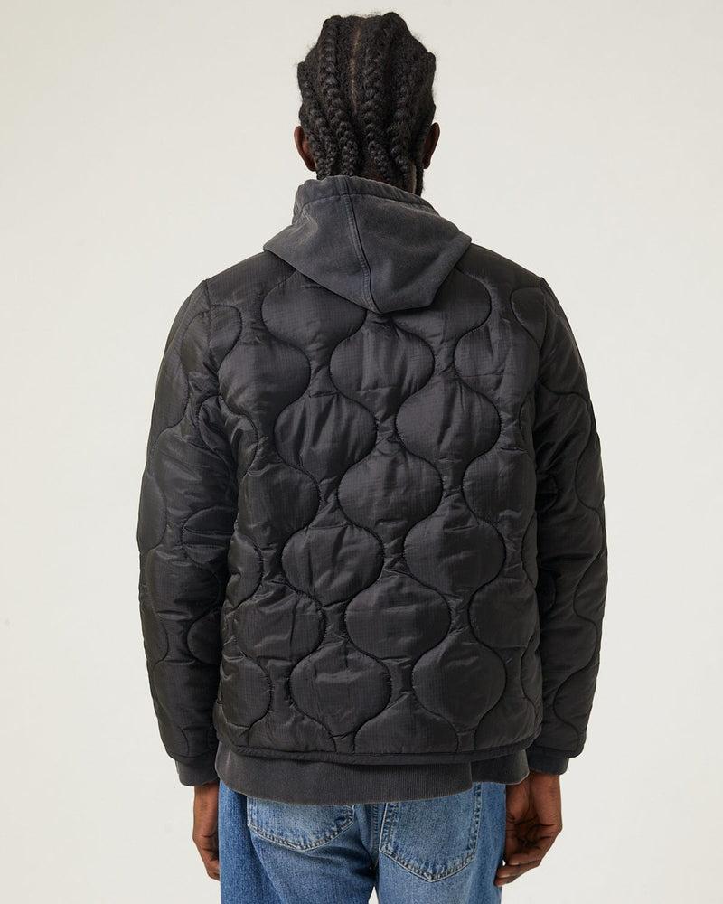 Quilted Liner Jacket - Black Product Image