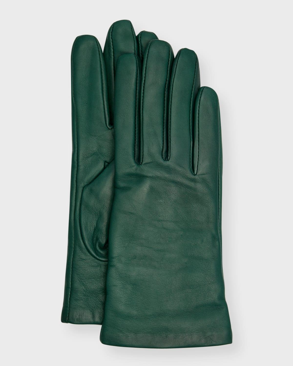 Classic Nappa Leather & Cashmere Gloves Product Image