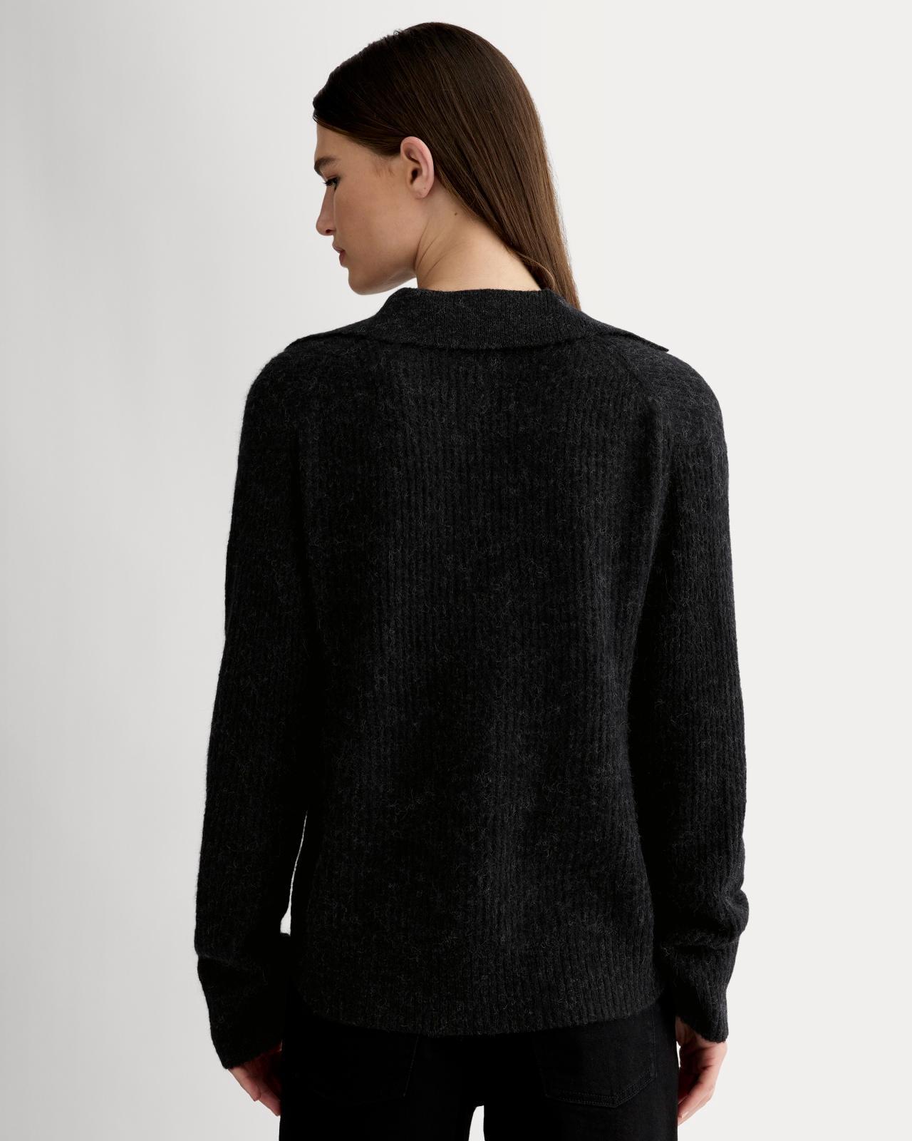 The Oversized Polo in Alpaca Product Image