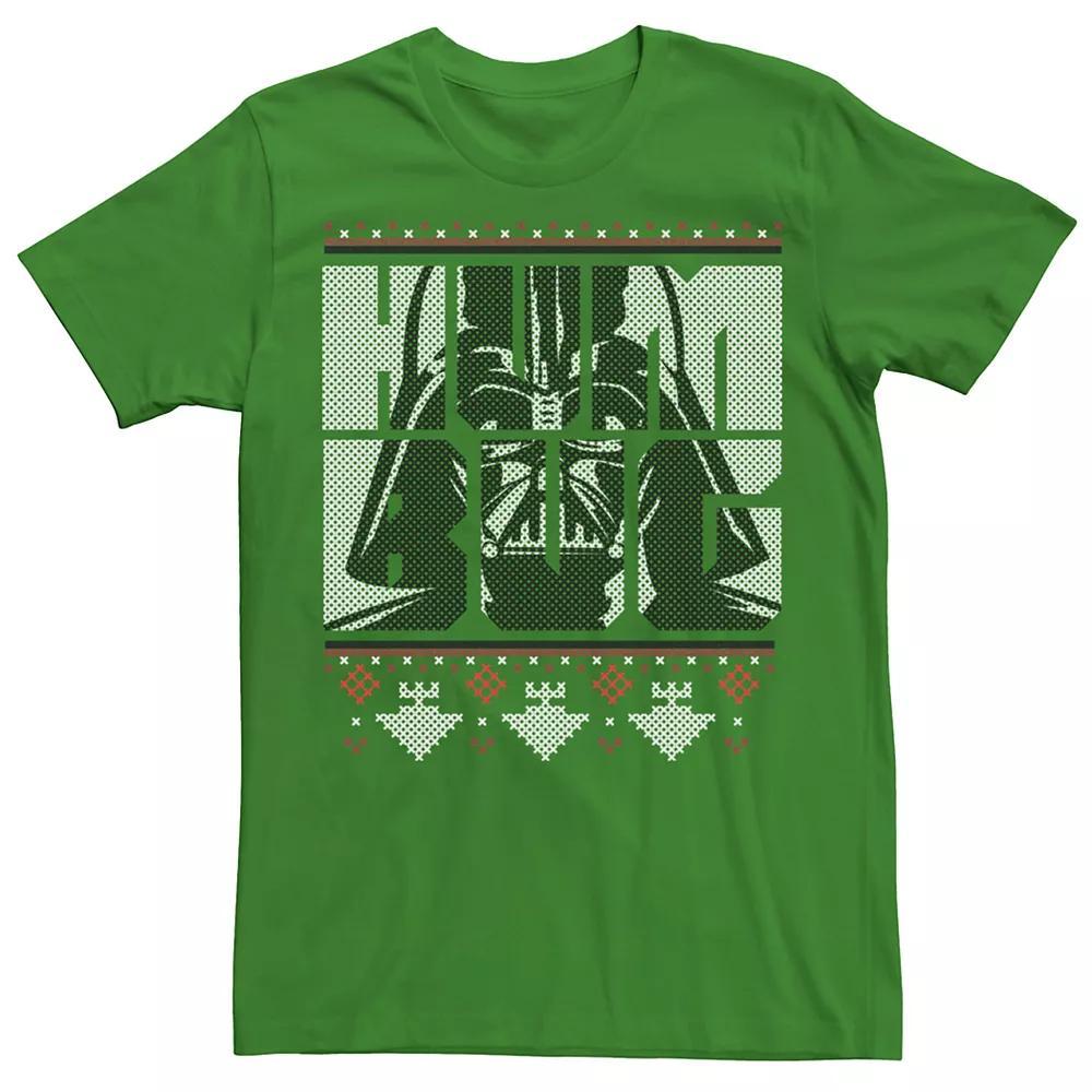 Men's Star Wars Darth Vader Humbug Christmas Ugly Sweater Tee,  Product Image
