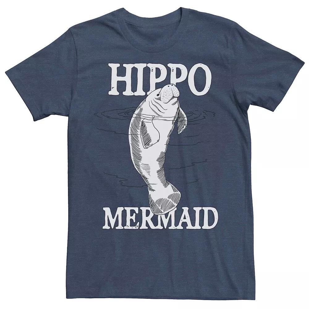 Men's Hippo Mermaid Tee,  Product Image
