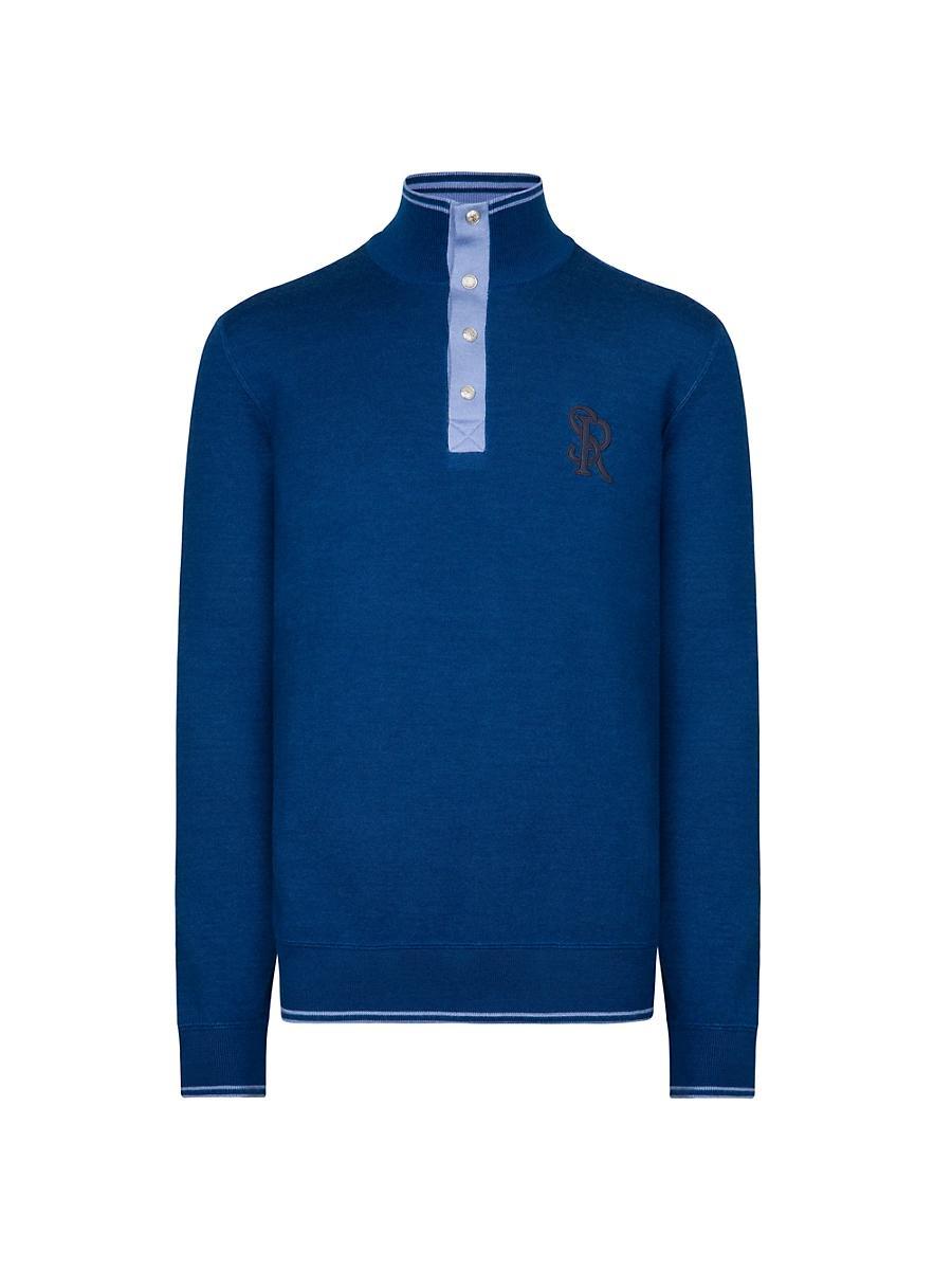 Mens Mockneck Sweater Product Image