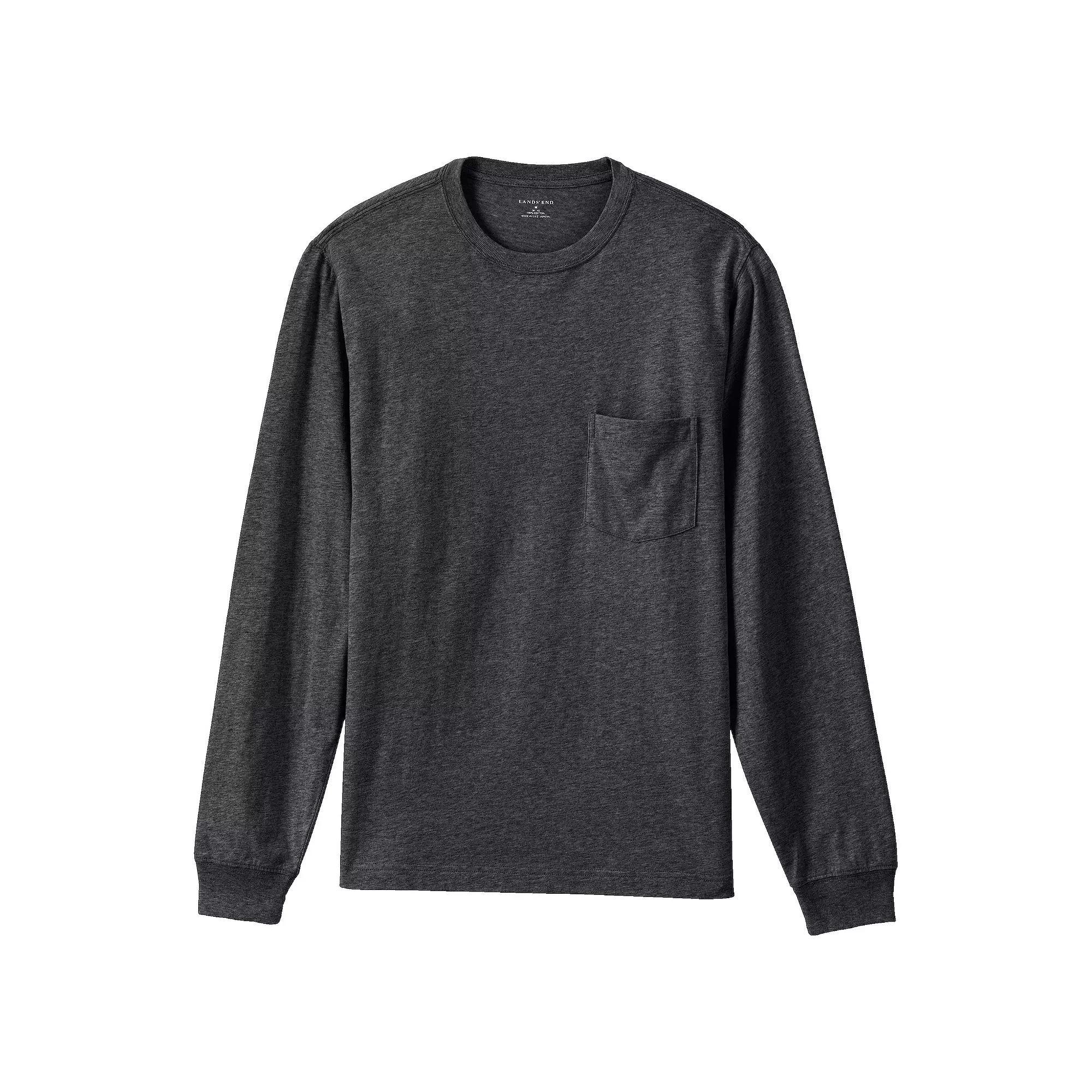 Men's Lands' End Super-T Pocket Tee,  Product Image