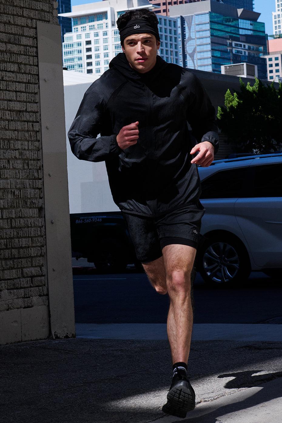 5" Game Time Ripstop 2-In-1 Short - Black/Black Product Image