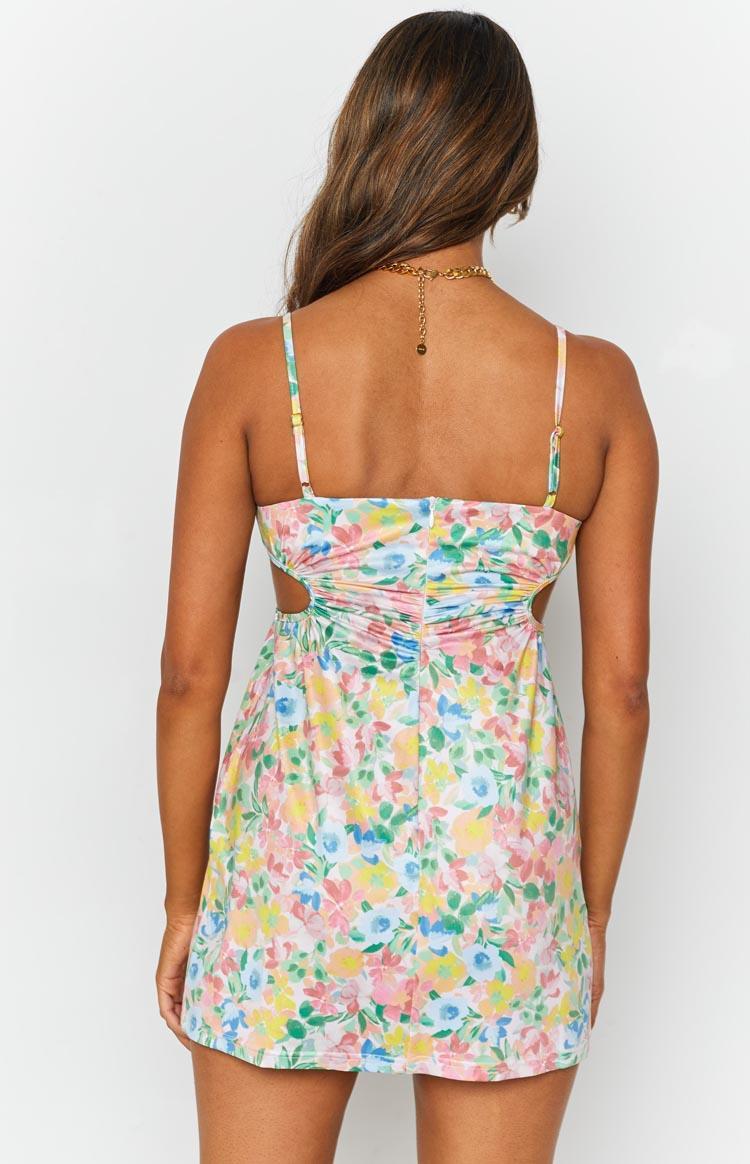 Jenna Cut Out Mini Dress Multi Product Image