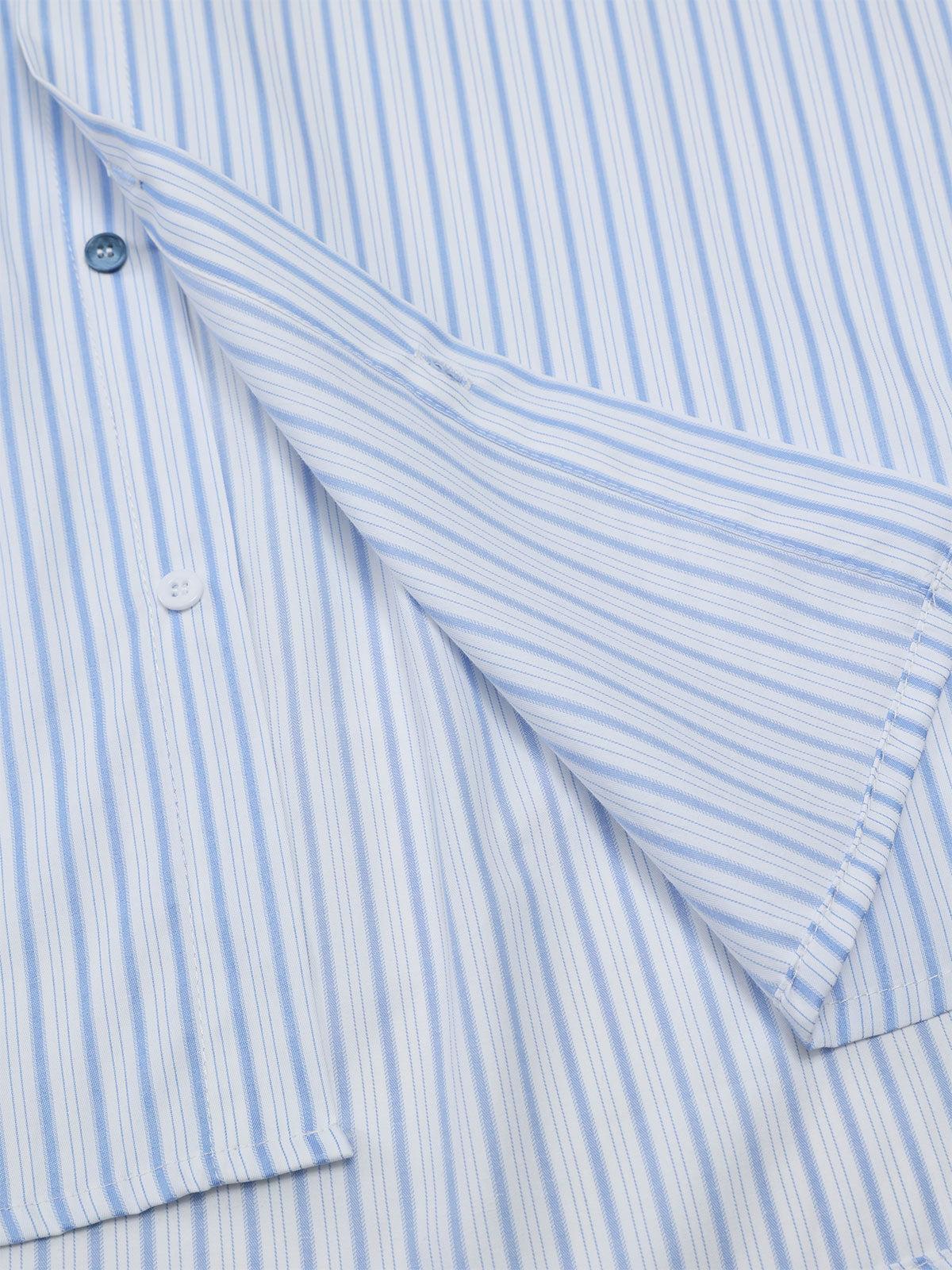 Aelfric Eden Stripe Button Short Sleeve Shirt Product Image