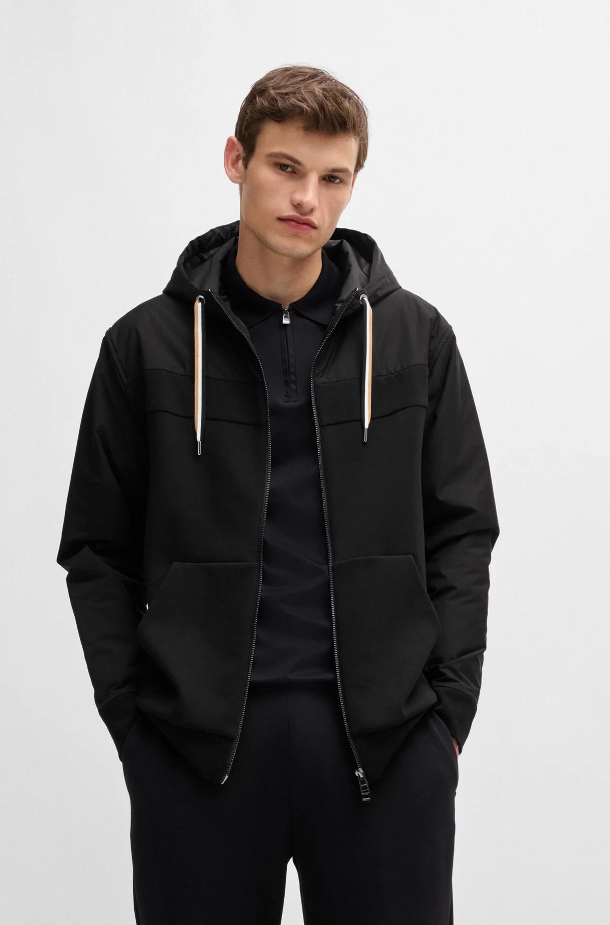 Boss Zip-Up Hoodie with Tonal Insert Product Image