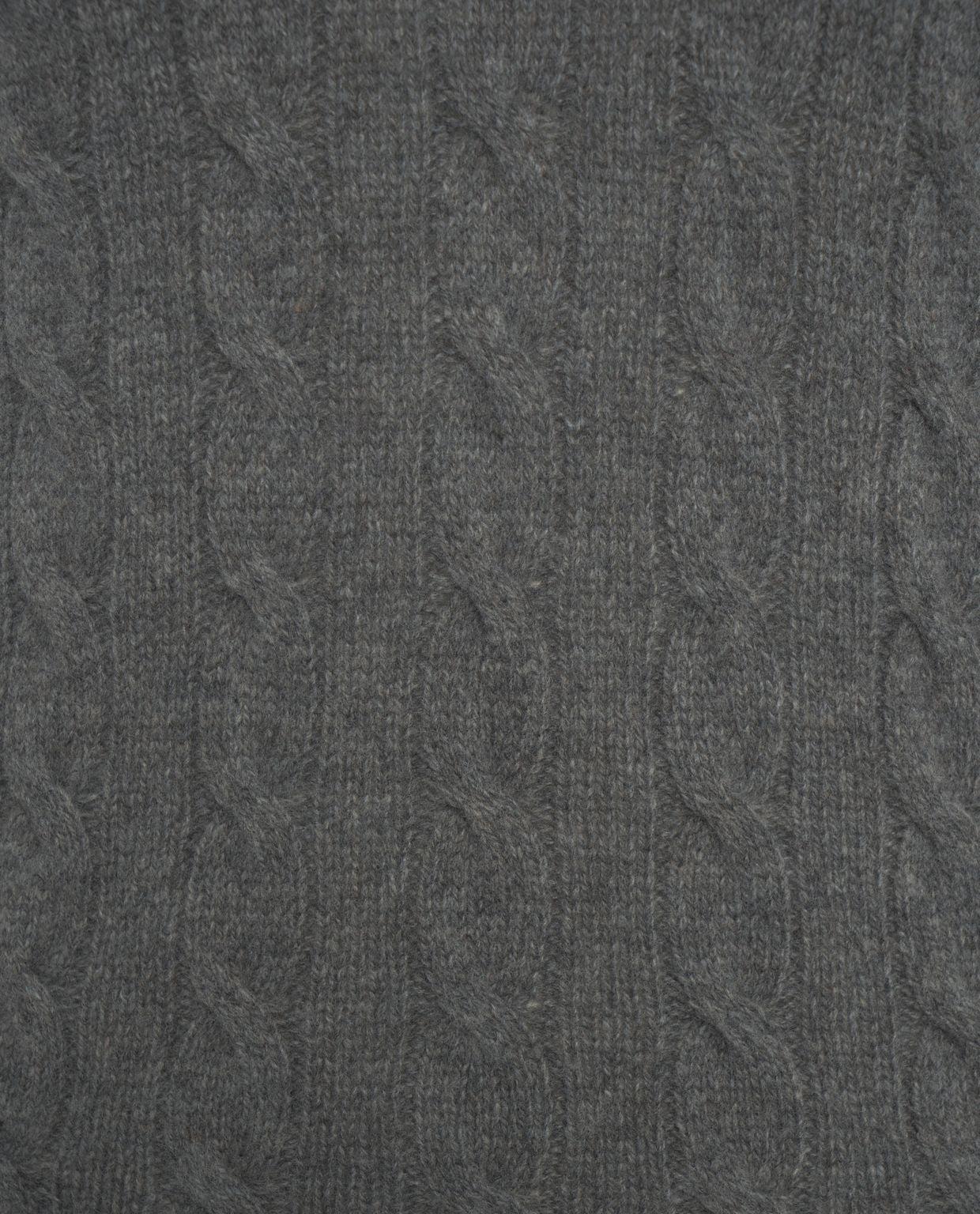 Sweater with cable knit pattern Product Image