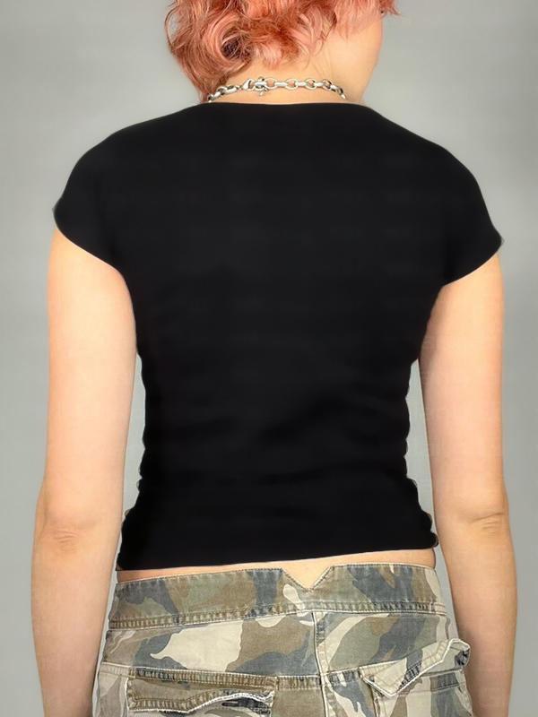 Skull Print Short Sleeve Tee Product Image