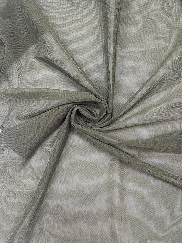 Long Sleeves Solid Color Split-Joint Round-Neck Inner Shirts + A-Line Bowknot Midi Dresses Two Pieces Set Product Image