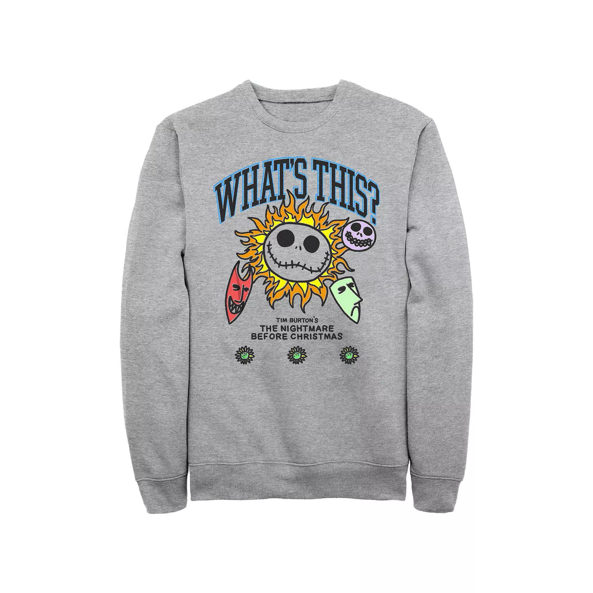 Disney's The Nightmare Before Christmas What's This? Men's Graphic Fleece,  Product Image