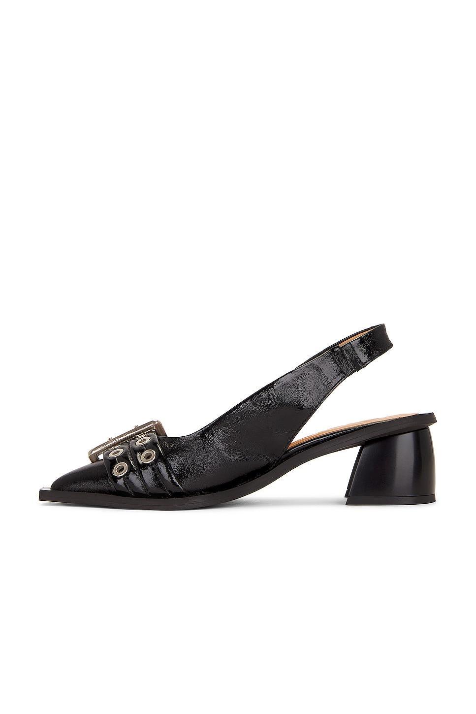 Buckle Slingback Pump Ganni Product Image