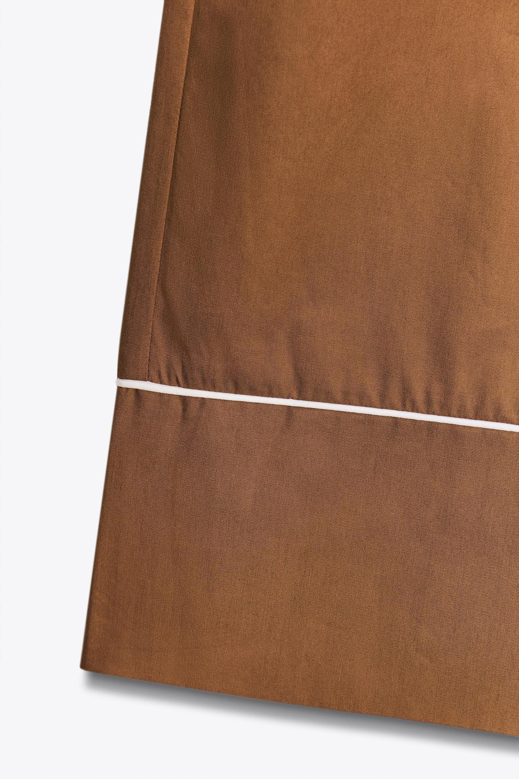 PIPED POPLIN PANTS Product Image