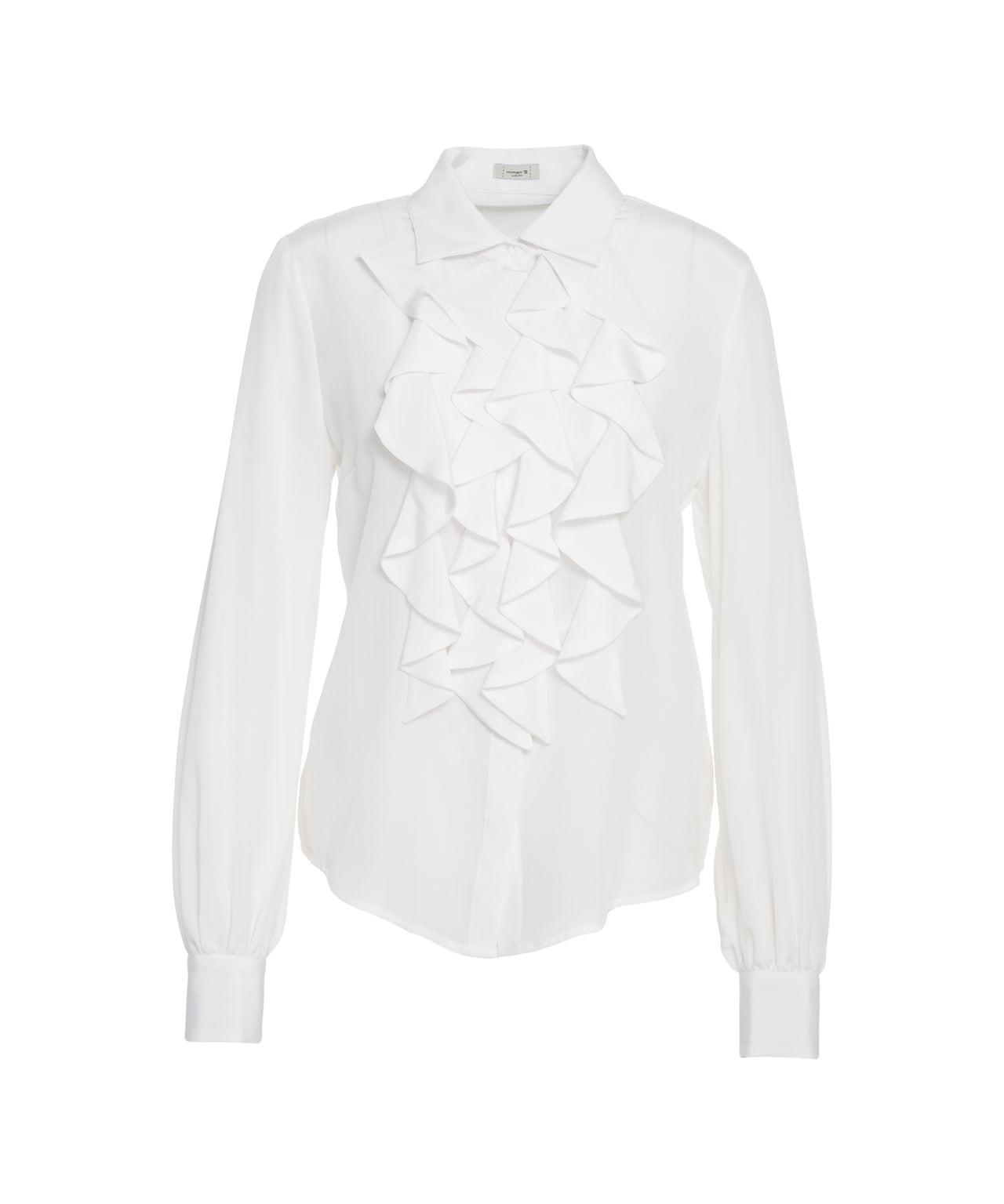 Blouse with ruffle details Product Image