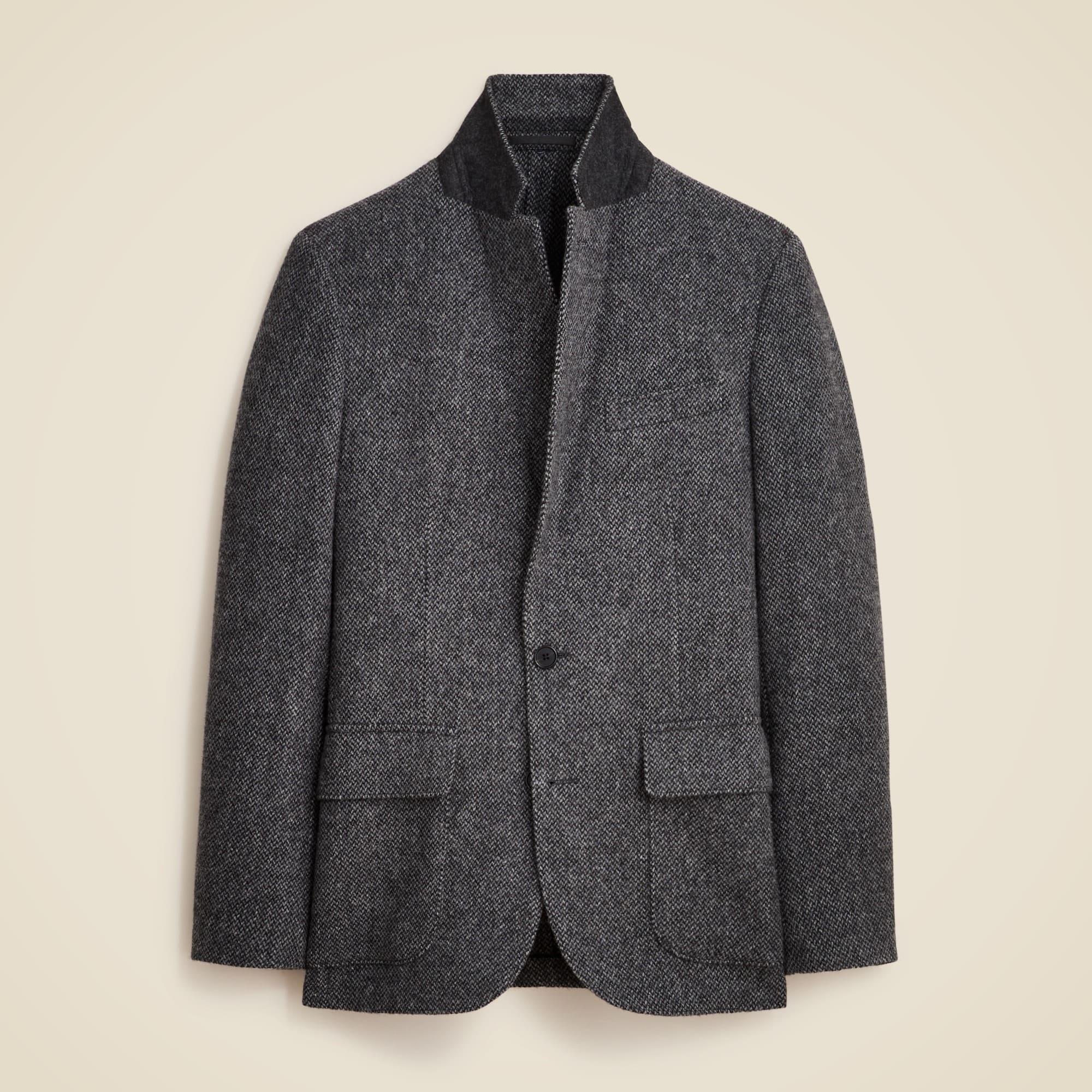 Ludlow Slim-fit blazer in English merino wool twill Product Image