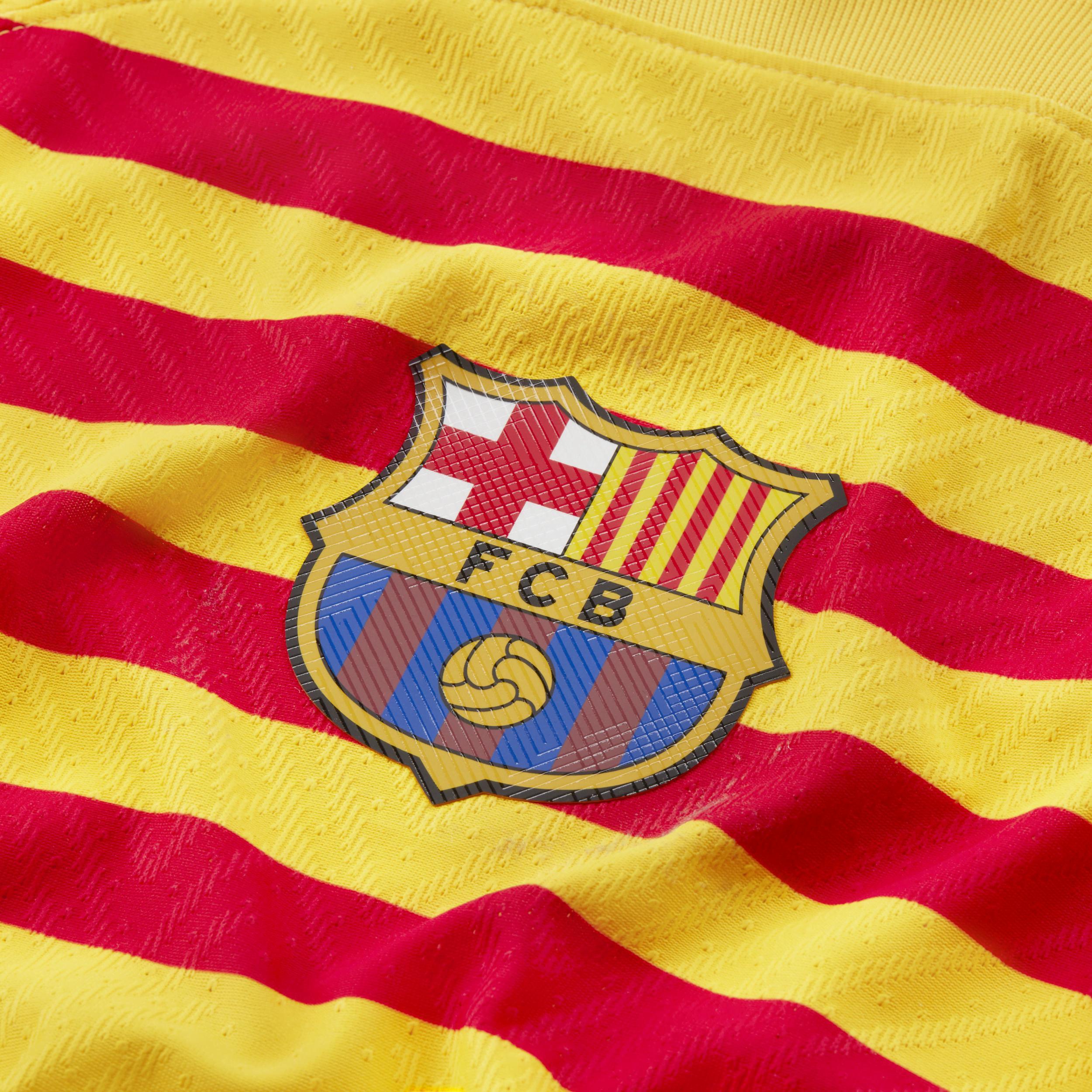 FC Barcelona 2023/24 Match Fourth Nike Mens Dri-FIT ADV Soccer Jersey | DR5077-729 Product Image