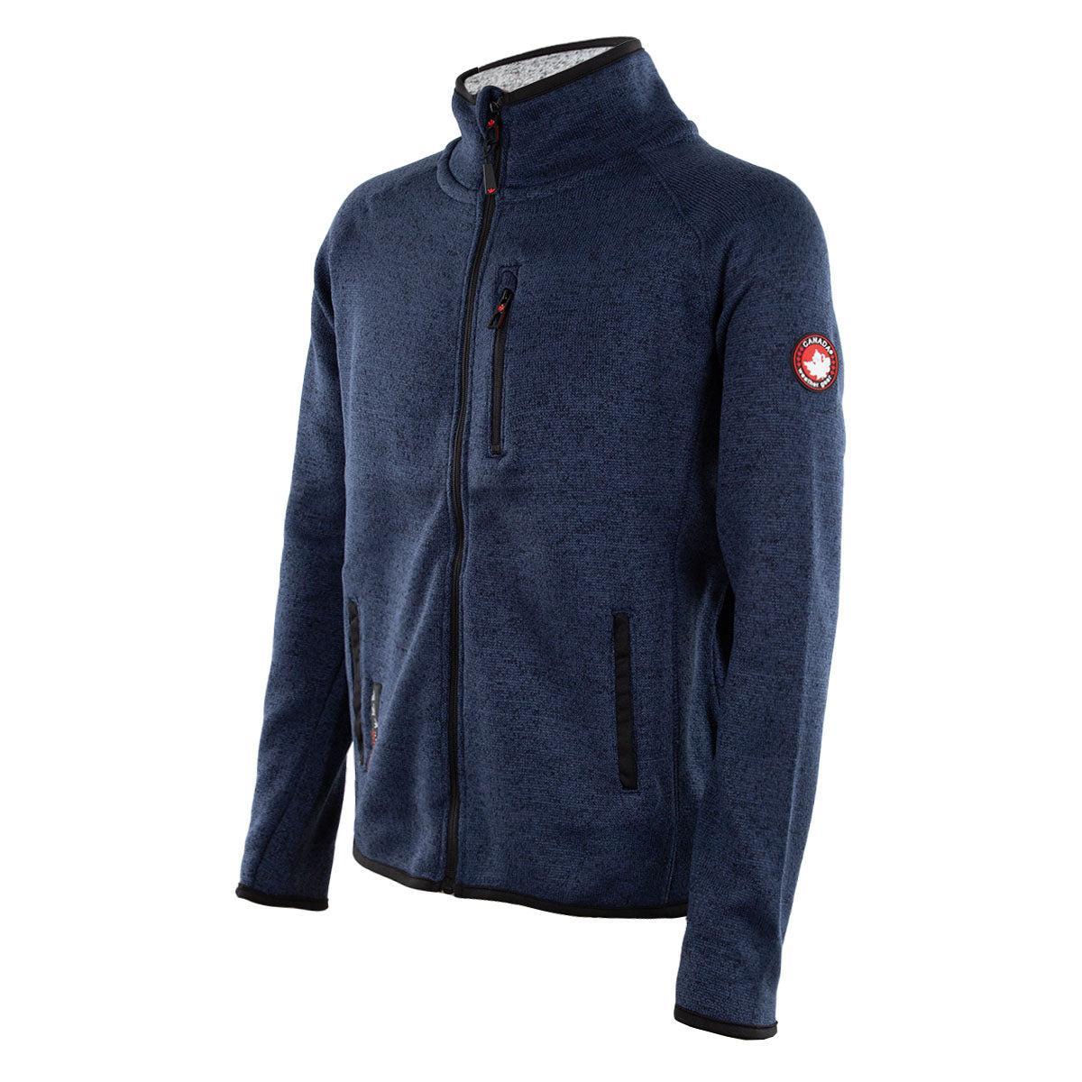 Canada Weather Gear Men's Full Zip Sweater Fleece Product Image