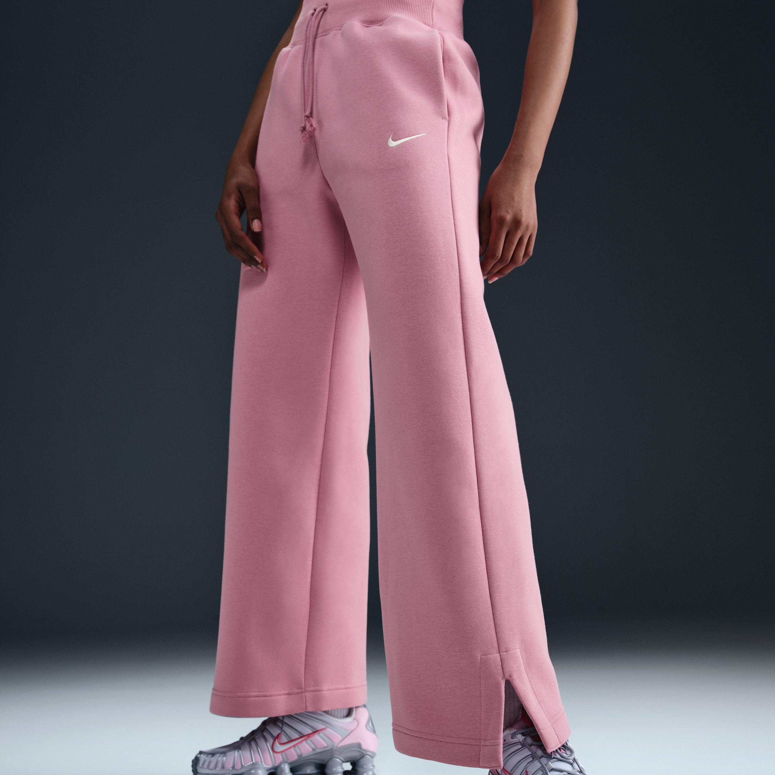 Nike Sportswear Phoenix Fleece Women's High-Waisted Wide-Leg Sweatpants Product Image