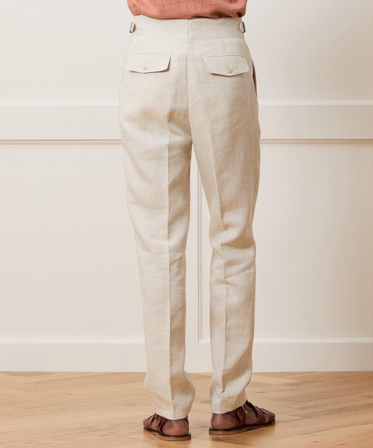 Irish Linen Gurkha Trouser Product Image