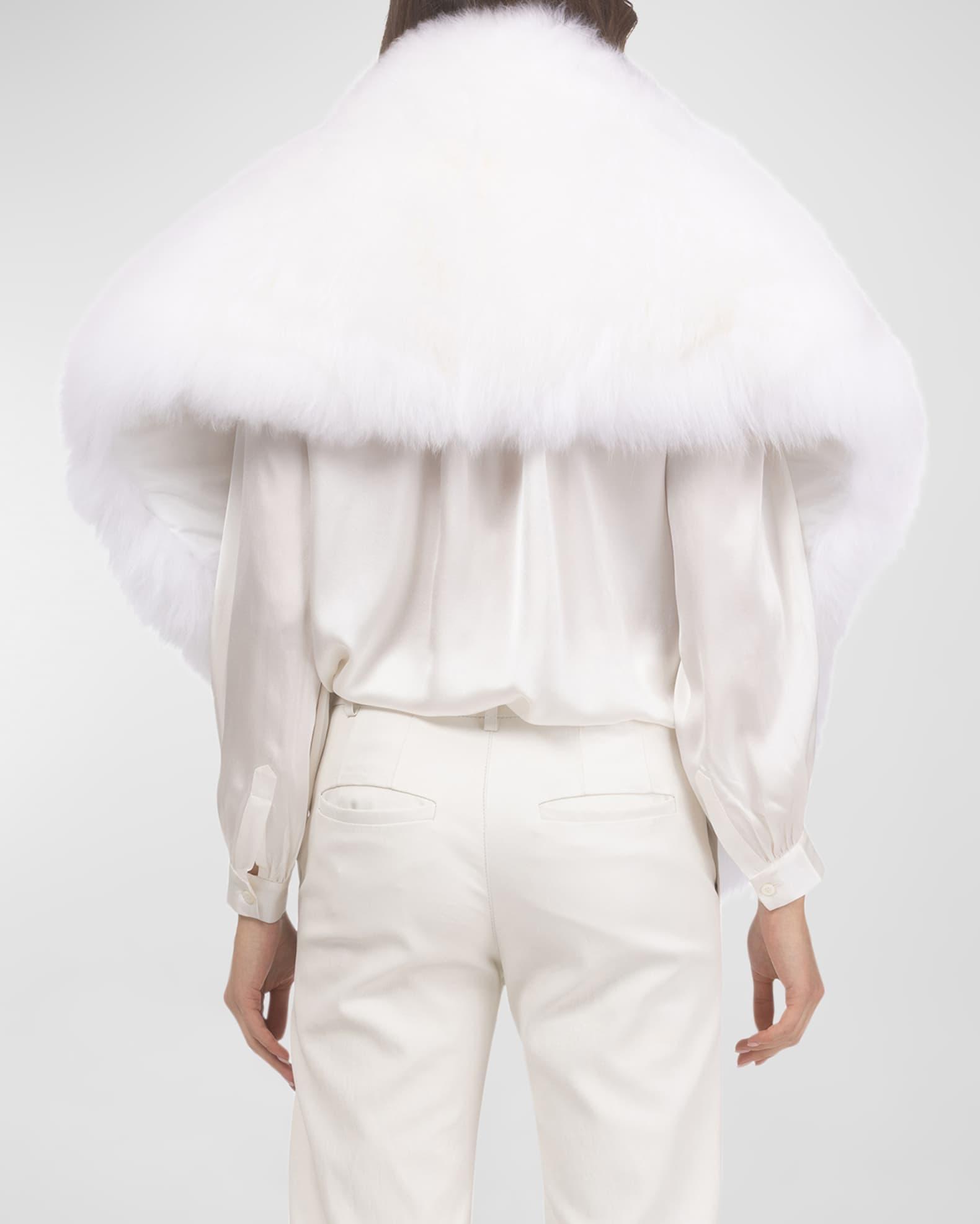 Select Lamb Shearling Stole Product Image