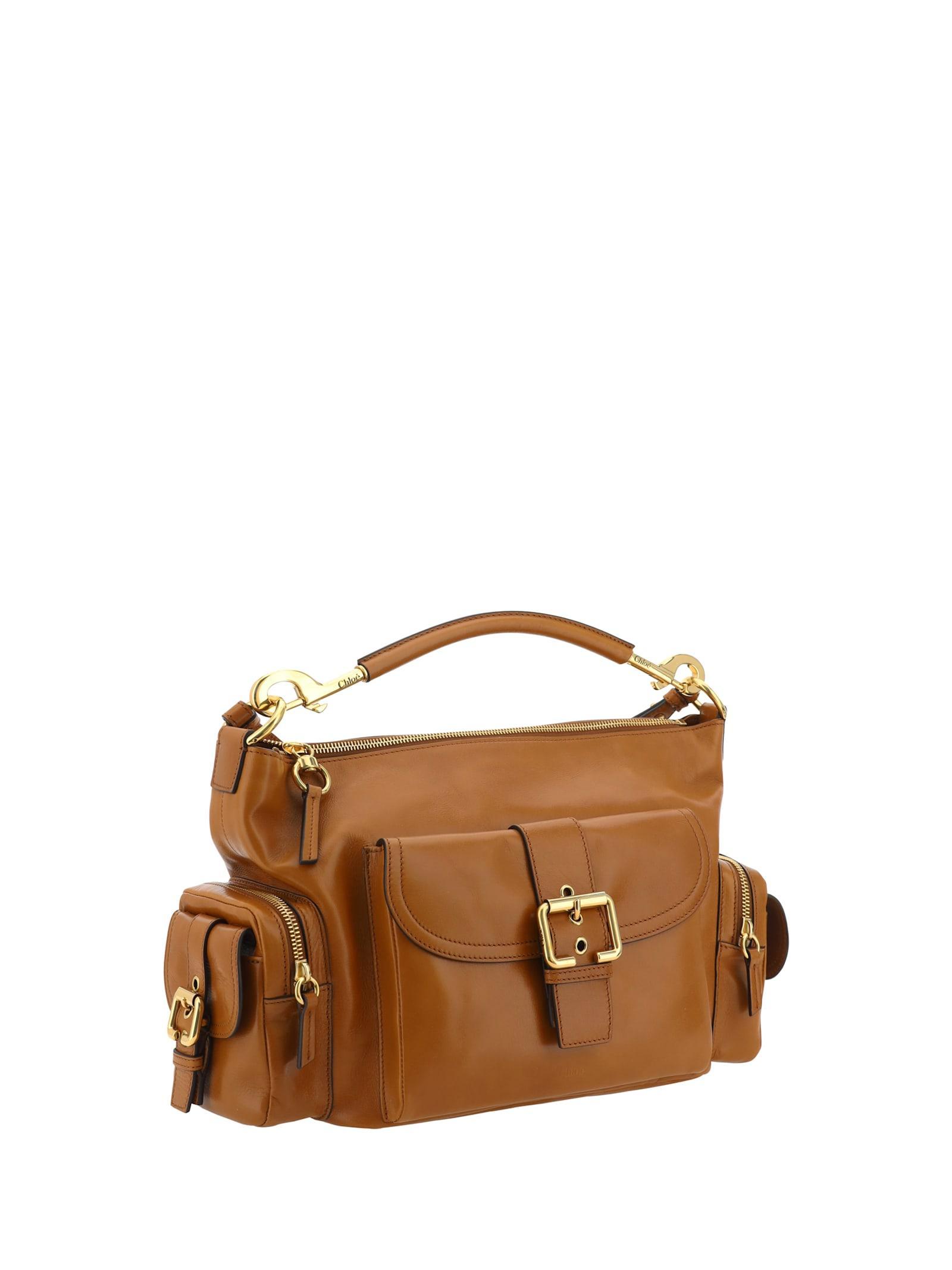 CHLOÉ Borsa A Mano Camera In Brown Product Image