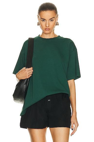 WAO The Relaxed Tee Green. (also in L, M, S, XS). Product Image