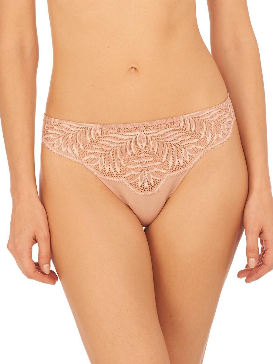 Womens Lush Lace Thong Product Image