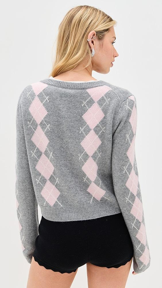 Reformation Clara Cashmere Crew Cardigan | Shopbop Product Image