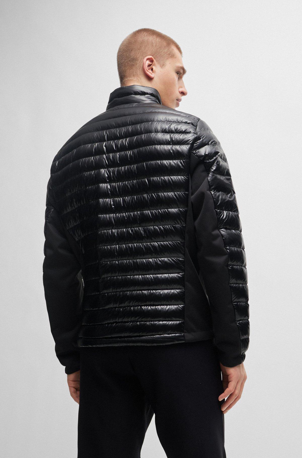 Lightweight water-repellent jacket with down filling Product Image