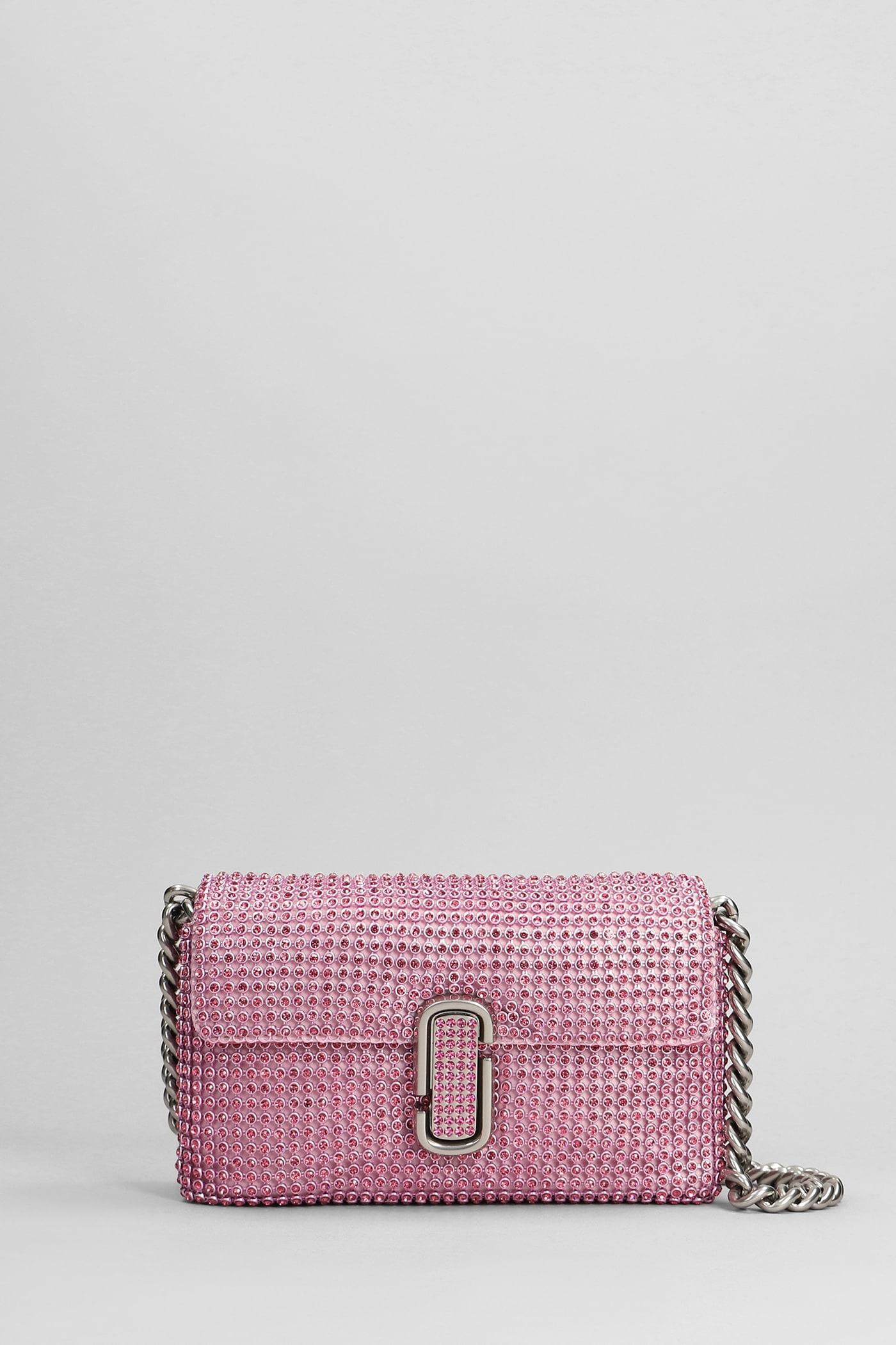 MARC JACOBS The Mini Shoulder Bag In Silver Product Image